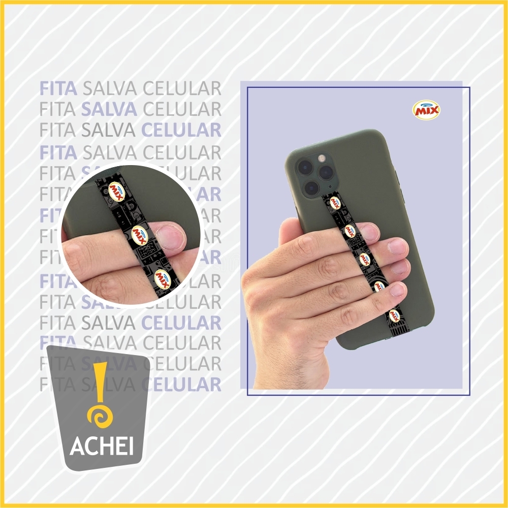 Fita Salva Celular Personalizada